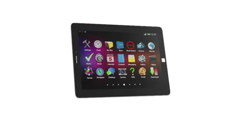 Animation of Modern Tablet PC | Stock Video | Pond5