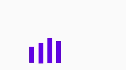Animation of a money tree sprouting coins as its leaves with line chart. Sy.. Stock Footage 308095297