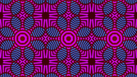 Animation Motion Background. Kaleidoscope Stock Footage 73543550