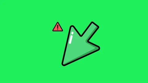 Animation mouse cursor isolate. Stock Footage 142774537