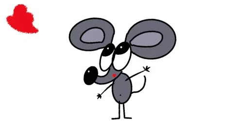 Animation mouse  Stock Footage 170762483