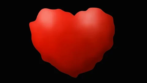 Animation of the movement of the red liquid. Stock Footage 195885618