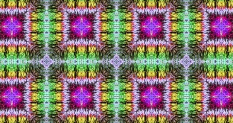 Animation of moving color patterns Stock Footage 273740276