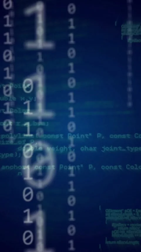 Animation of moving layers of processing data and people networks on dark Stock Footage 320759165