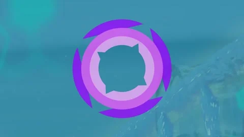 Animation of multicolored abstract pattern over liquid is falling from beaker Stock Footage 328462113