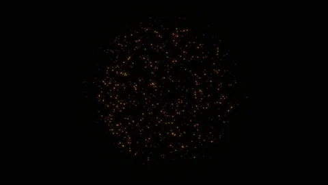 Animation multicolored fireworks packs for screen project overlay Video stock 219263330