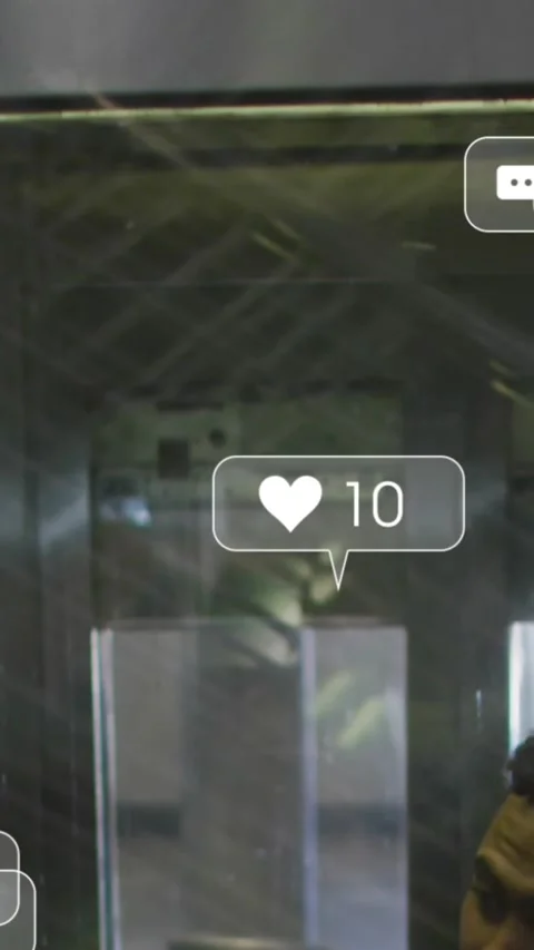 Animation of multiple notification bars over diverse coworkers discussing in Stock Footage 323578722