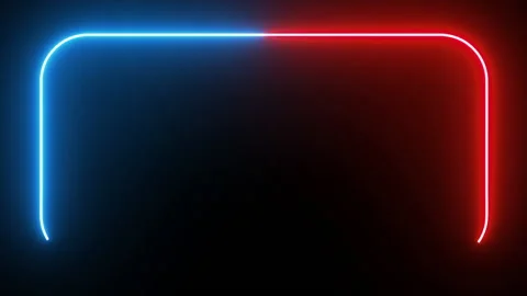 Animation neon light frame Abstract spectrum of ultraviolet light 库存影片 148326187