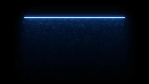 Animation of neon square frame, ultraviolet light, 80's retro style Stock Footage 268575258