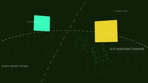 Animation of network of connections clou... | Stock Video | Pond5