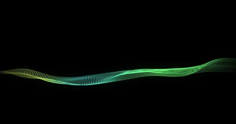 Animation of network of connections with data transfer over black background Stock Footage 270102568