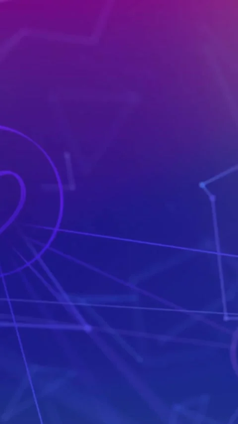 Animation of network of connections with digital icons over dark background Stock Footage 343827897
