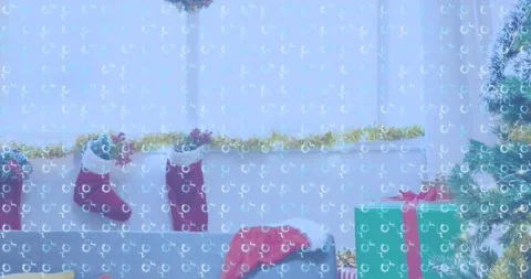 Animation of network of connections with padlock security icons over binary Stock Footage 326627139