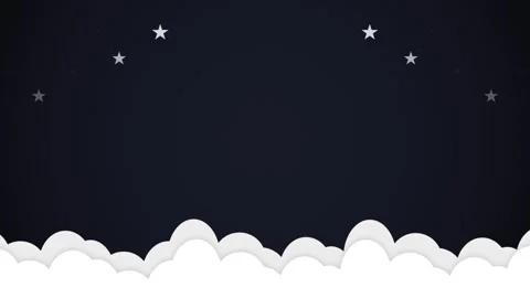 Animation Night Sky Background Stock Footage 332839854
