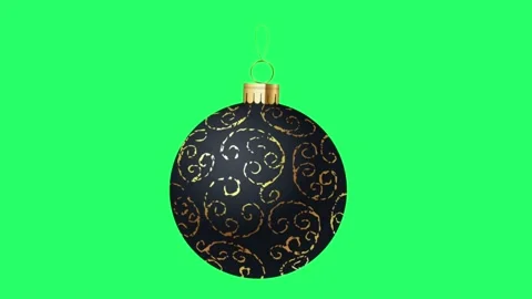 Animation object isolate for design Christmas or new year template. Stock Footage 227257183