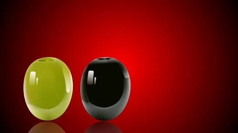 Animation of olives.5 Stock Footage 156694544