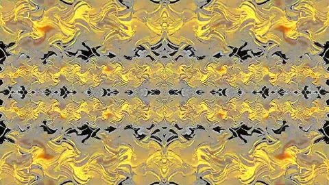 Animation Optical Wave Background. Video stock 295758508