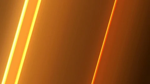 Animation of Orange abstract lines 스톡 동영상 124944350