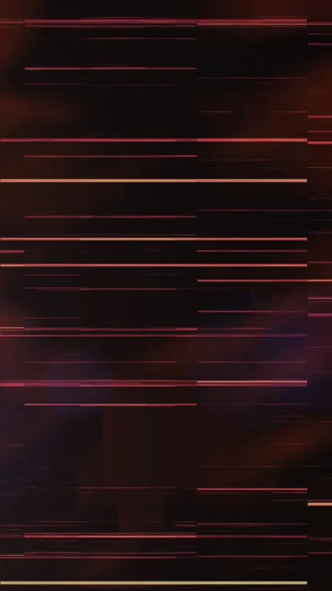 Animation of orange and yellow lines moving horizontally over bokeh light spots Stock Footage 342225233
