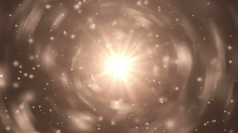 Animation orange background with rays in space. Stock Footage 60121773