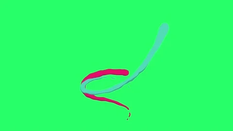 Animation orange speed line effect. Stock Footage 164088939