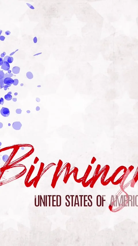Animation. painted, blue-red heart with stars, red lettering inscription Stock Footage 320773695