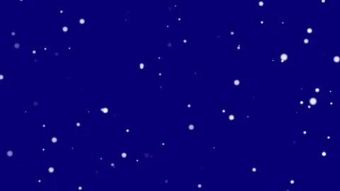 Animation of particles on a blue background. Stock Footage 248222609