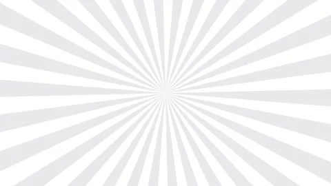 Animation of a pattern of sun rays of gray and white colors Stock Footage 161302392