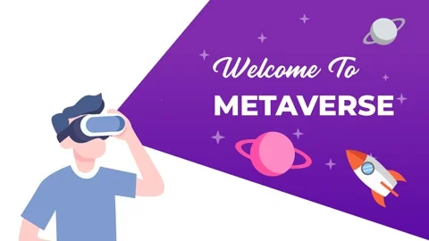 Animation People Use Virtual Realty Seeing Space Adventure Stock Footage 303393403