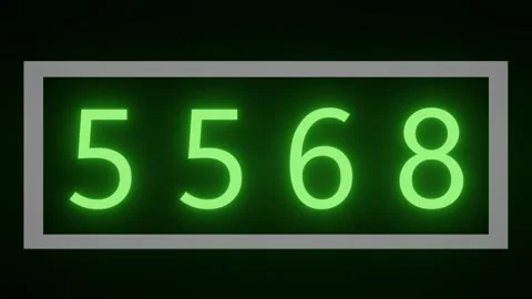 Animation Pin code locked password Stock Footage 255448020