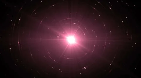 Animation pink background with rays in space. 動画素材 62423196