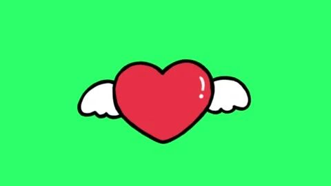 Animation pink hearts shape floating for Valentine's day Stock Footage 148308658