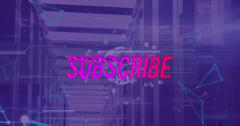 Animation of pink metallic text start over neon lines on green computer Stock Footage 329414551