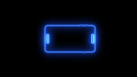 Animation of Please Rotate Your Phone to Landscape 90 Rotation. Phone Rotat.. Stock Footage 307551238