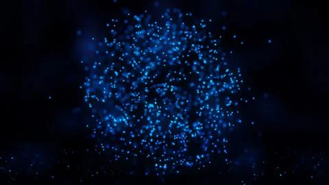 Animation of plexus network from phone symbol on colorful background with 스톡 일러스트