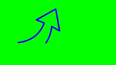 Animation of pointing arrows in different directions. Stock Footage 233237444