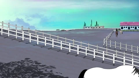 Animation of a prancing horse Stock Footage 242741220