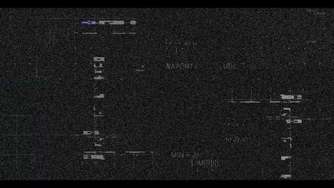 Animation program code stream colorful big data information hacking digital Stock Footage 102035852