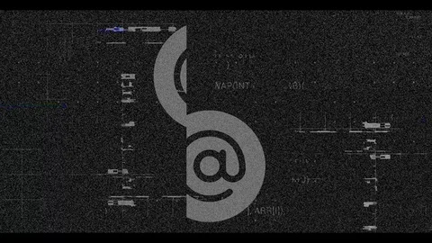 Animation program code stream colorful mail address sign information digital 動画素材 102040572