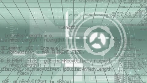 Animation of programming language with a... | Stock Video | Pond5