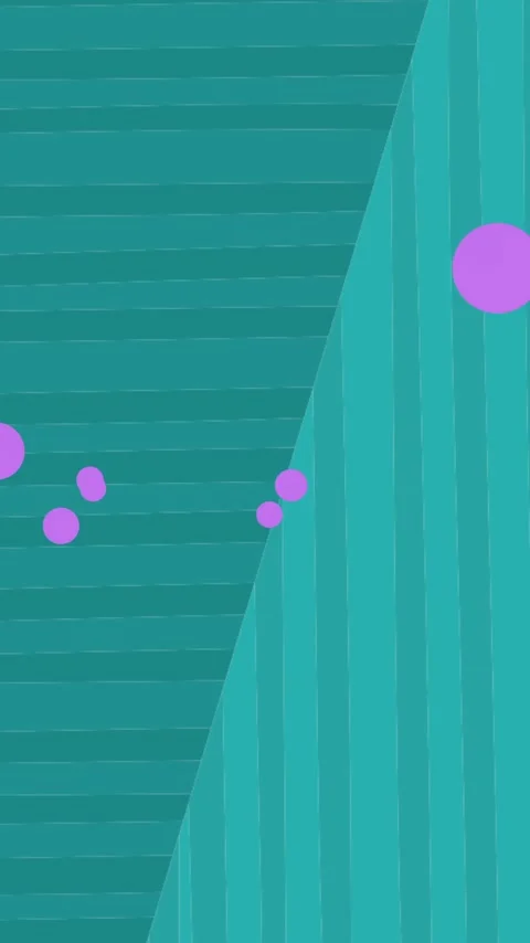 Animation of purple light spots over green striped background Stock Footage 343902715