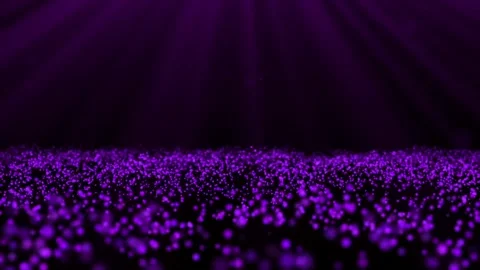 Animation purple neon light network wave background. Stock Footage 277864254