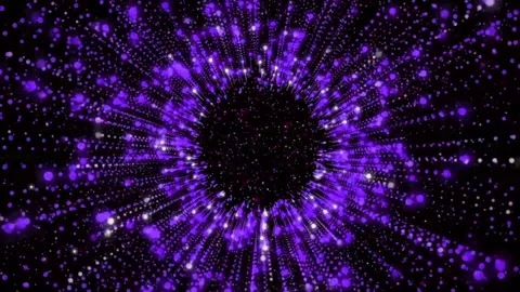 Animation purple speed lines light sparkles background. Stock Footage 276620367