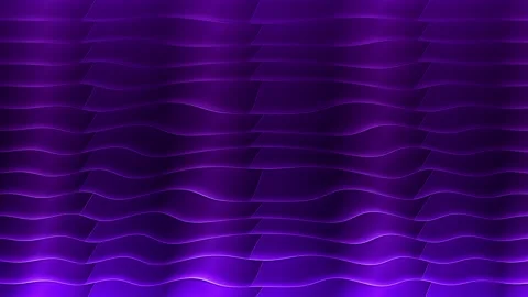 Animation of a purple, wavy rectangular set of stacked shapes gliding endlessly 库存影片 317738071