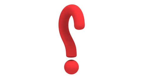 Question Mark Animation Video