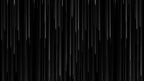 Animation of rain on a black background. 4k. Stock Footage 269910613