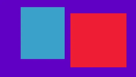 Animation of rectangles Stock Footage 146869327