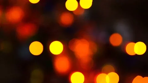Animation of red and yellow light blurry abstract background Stock Footage 237905942