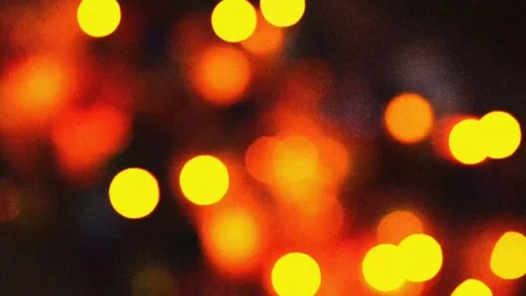 Animation of red and yellow light blurry abstract background Stock Footage 237906250