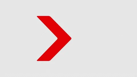 Animation of red arrows. Stock Footage 171382791